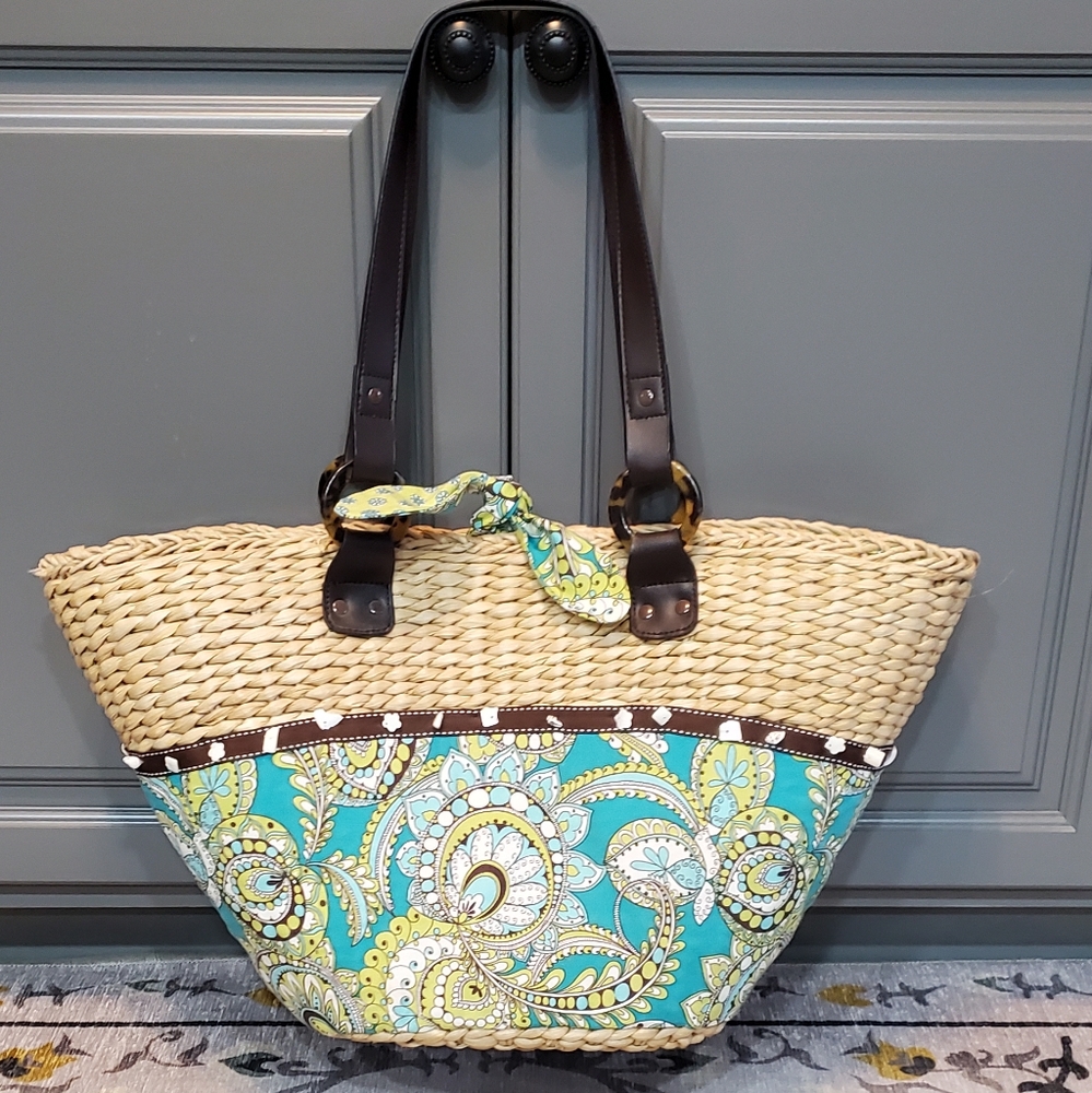 Vera Bradley Beach Tote ⚜️💙⚜️
